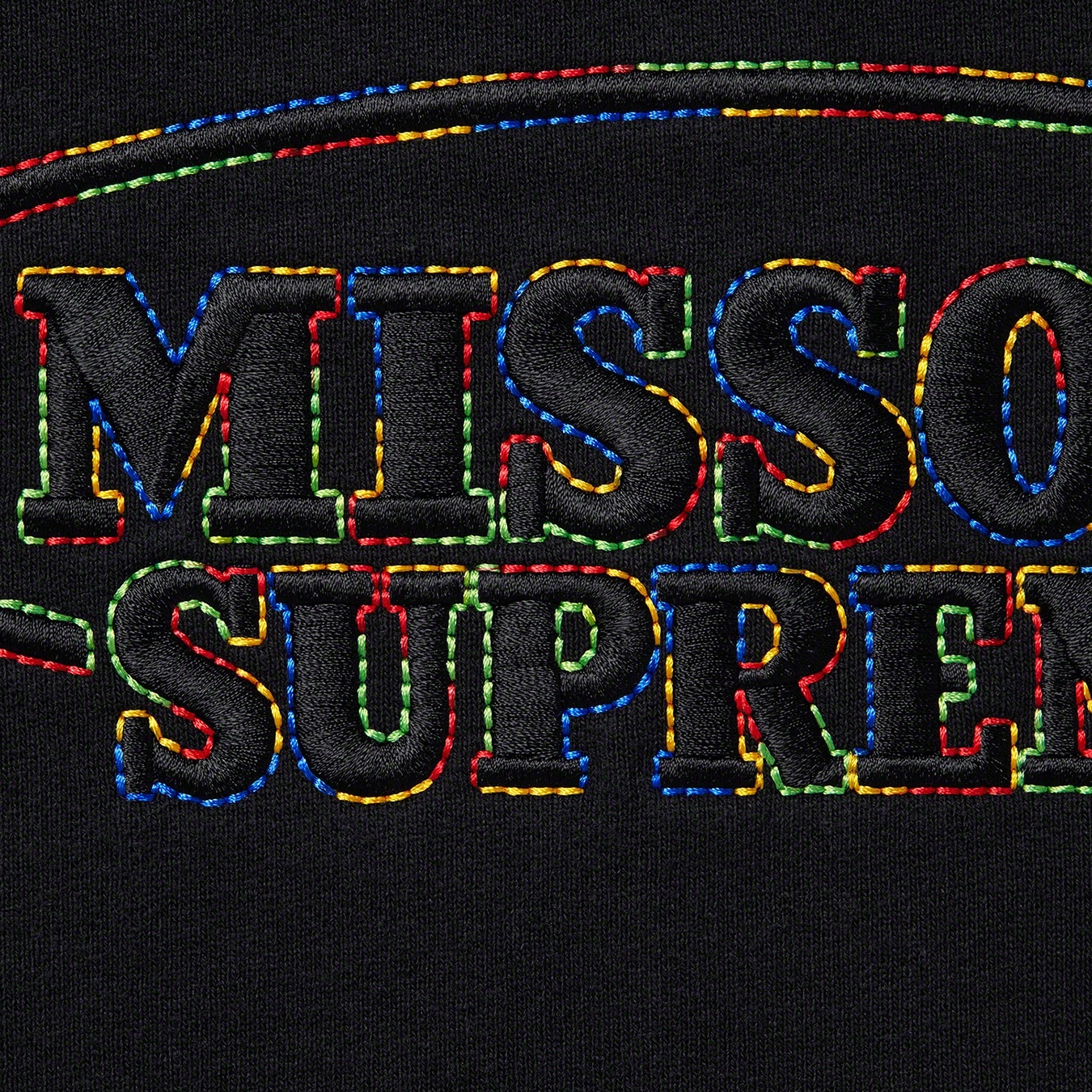 Supreme®/Missoni® Hooded Sweatshirt view 7